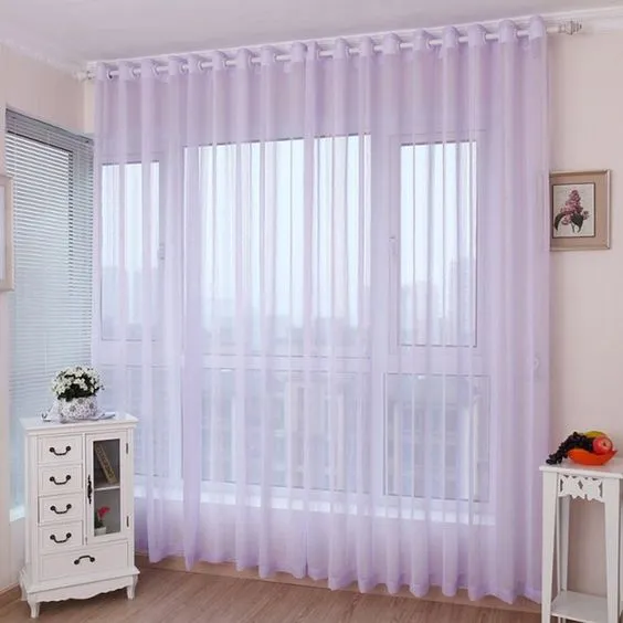 100% silk organza lavender jacquard stripes fabric 54" wide [12134]