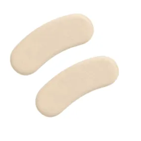 2 Pcs Heel Pads Comfortable Heel Grips Sweat Absorption Heel Cushions for High Heels Loose Shoes Sneakers Women Men