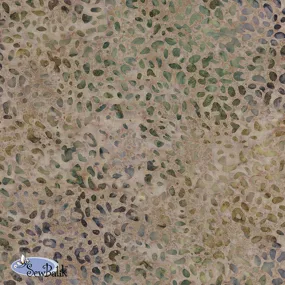 45" Batik Rayon - Animal Skin - Early Autumn  [ 2 YARD CUT ONLY ]
