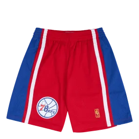 76ers Swingman Shorts 96-97