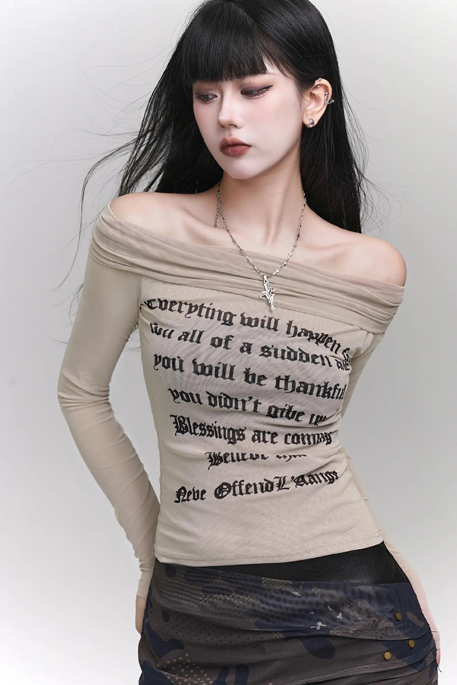 Autumn Winter Luxury Slim Top