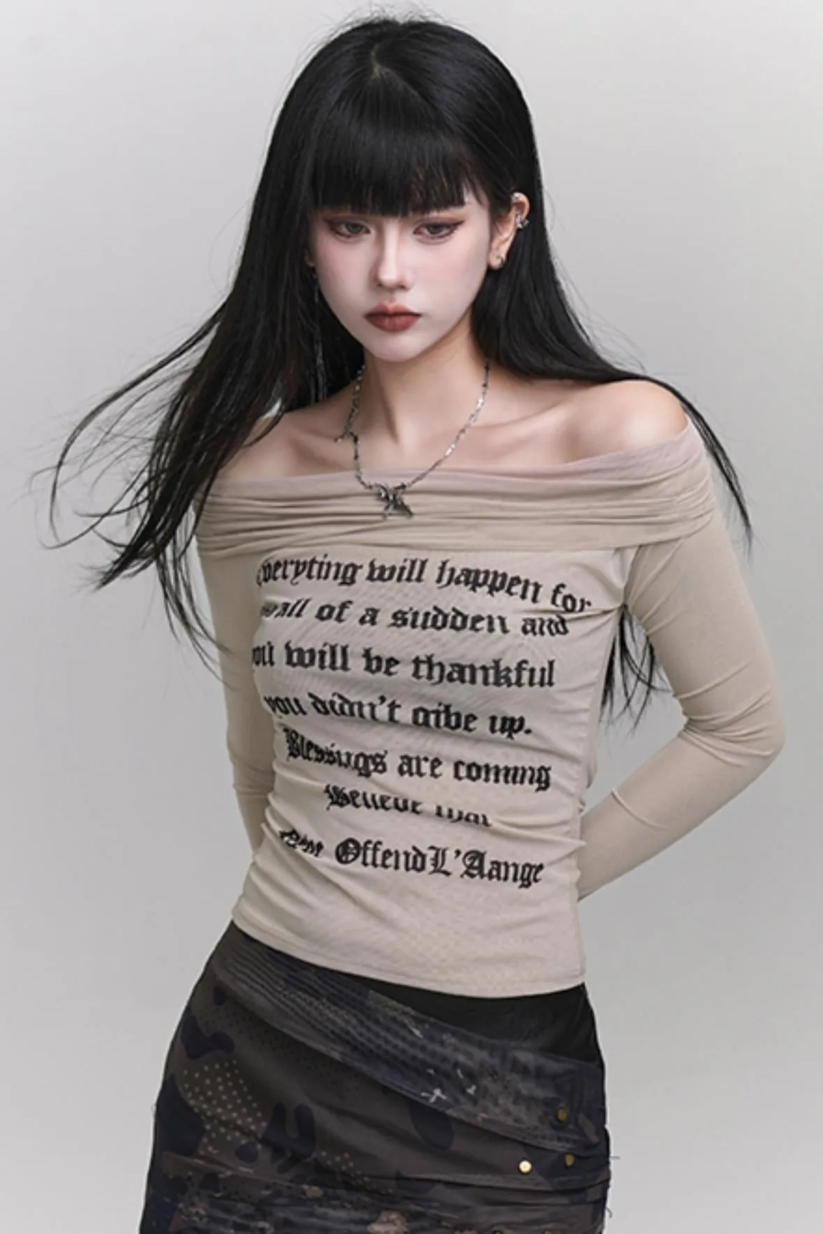 Autumn Winter Luxury Slim Top
