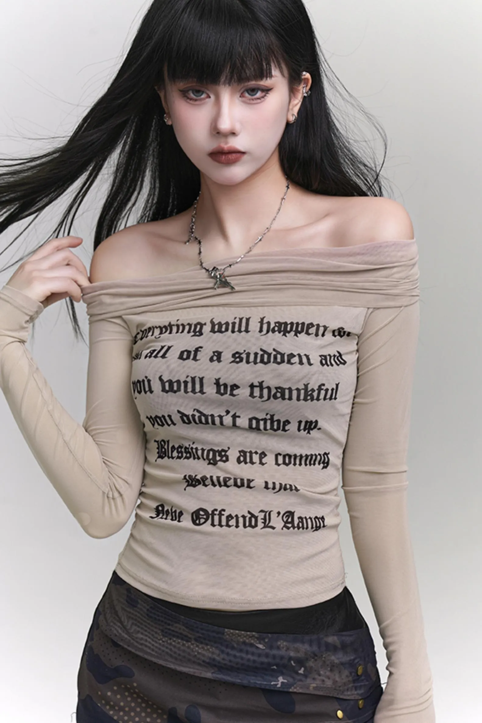 Autumn Winter Luxury Slim Top