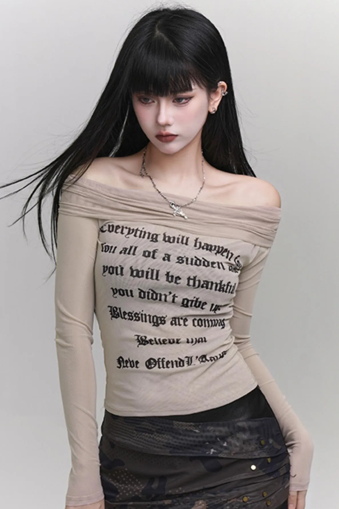 Autumn Winter Luxury Slim Top