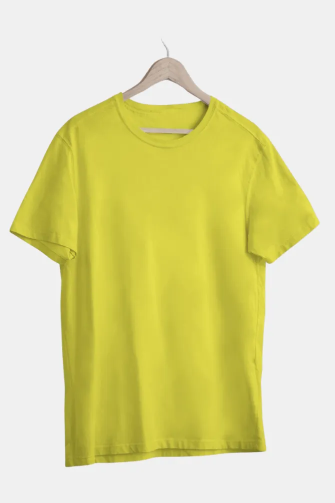 Bright Yellow T-shirt for women