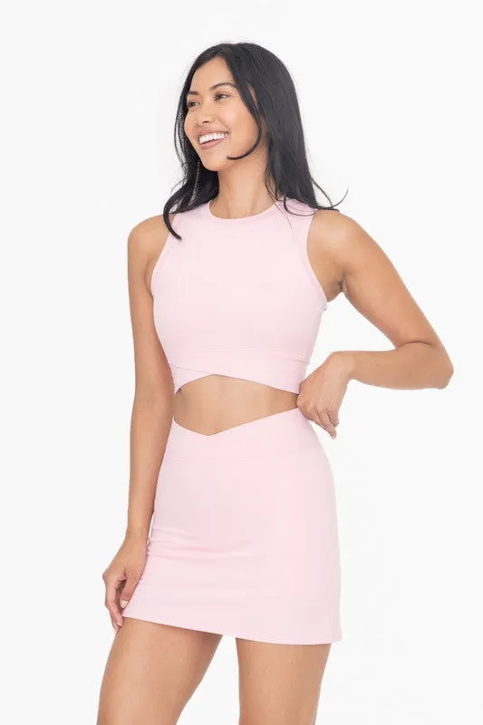 Candy Pink Venice Crossover Active Top