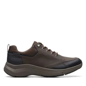 Clarks Men's Wave Vibe 2.0 Sneakers- Dark Brown