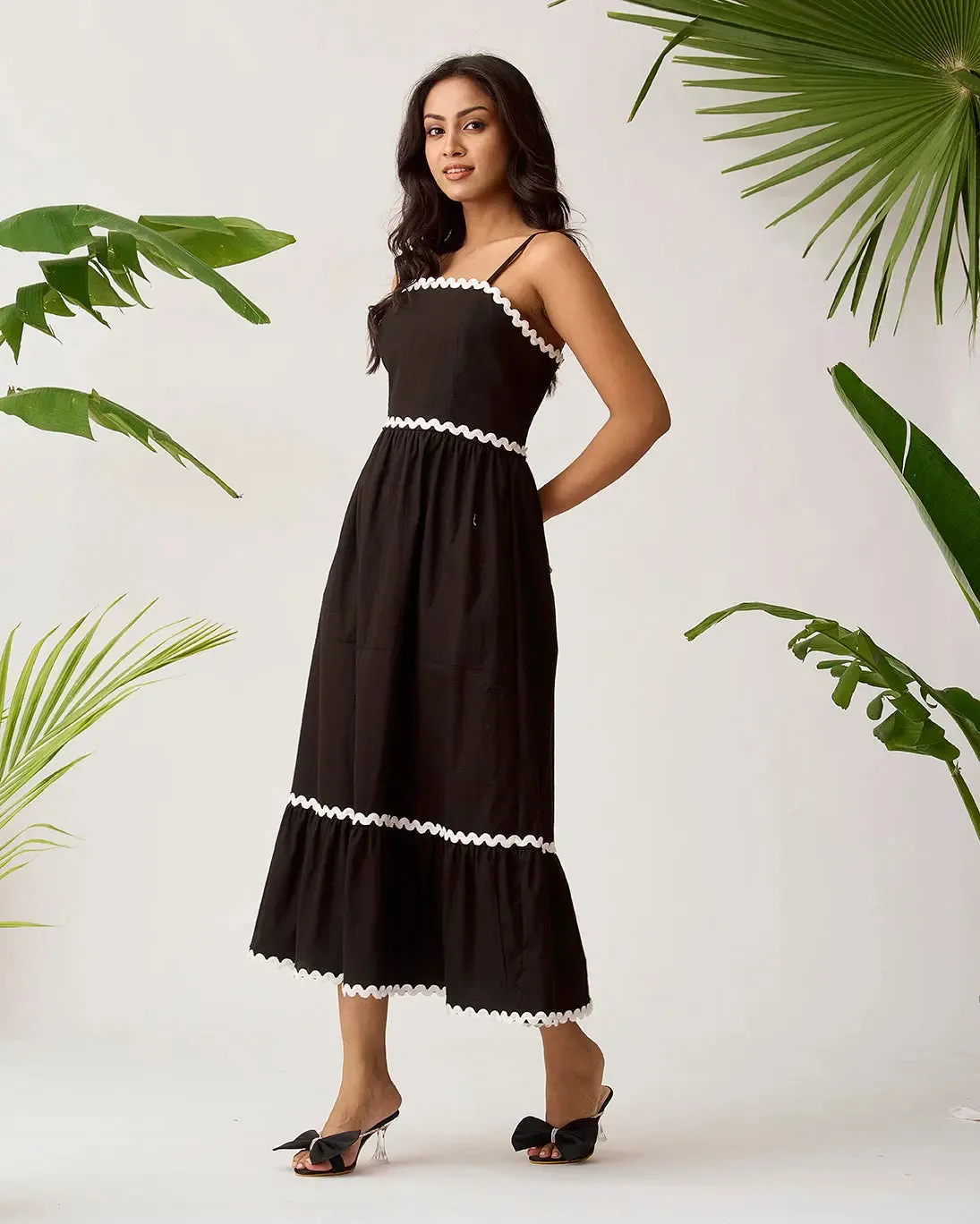Coastal Breeze Lace Overlay Dress