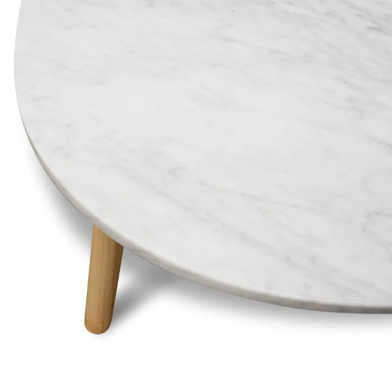 Coleridge 110cm Marble Coffee Table