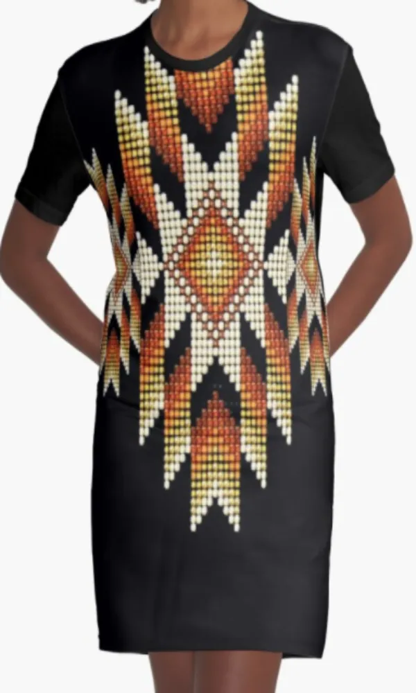 Cowgirl Kim Native Vibe Tee Dress