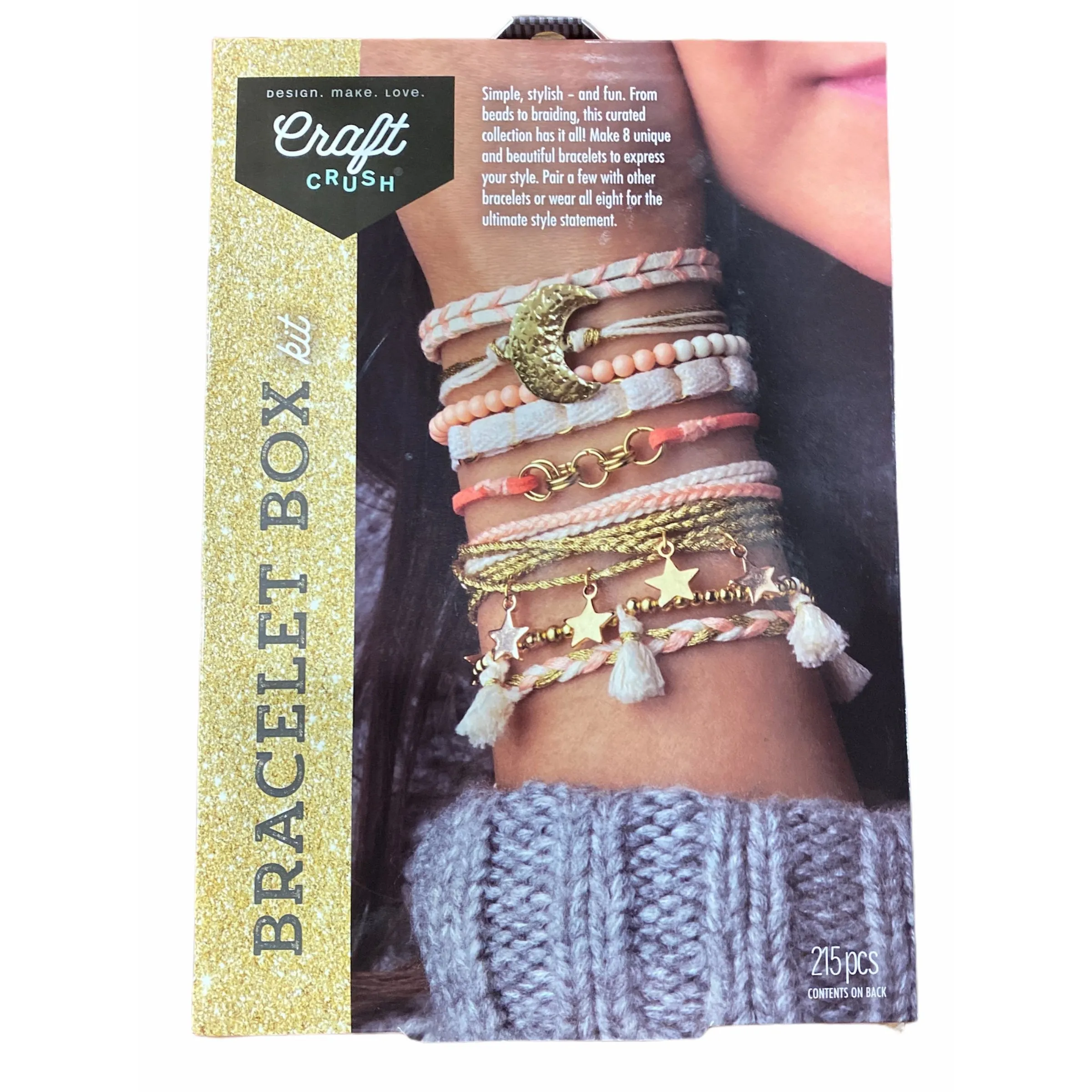 Craft Crush Bracelet Box Kit - Gold