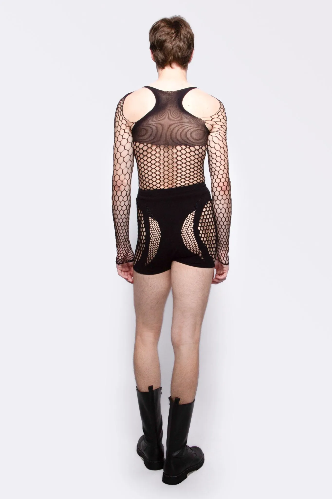 Fishnet Mesh Long Sleeve