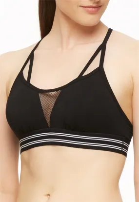 Fleur't With Me Mesh Insert Bralette