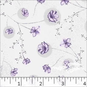 Floral Poly Cotton Dress Fabric 5820