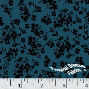 Floral Print Poly Cotton Dress Fabric 5752