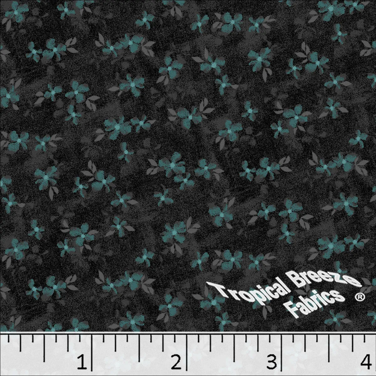 Floral Print Poly Cotton Fabric 5751
