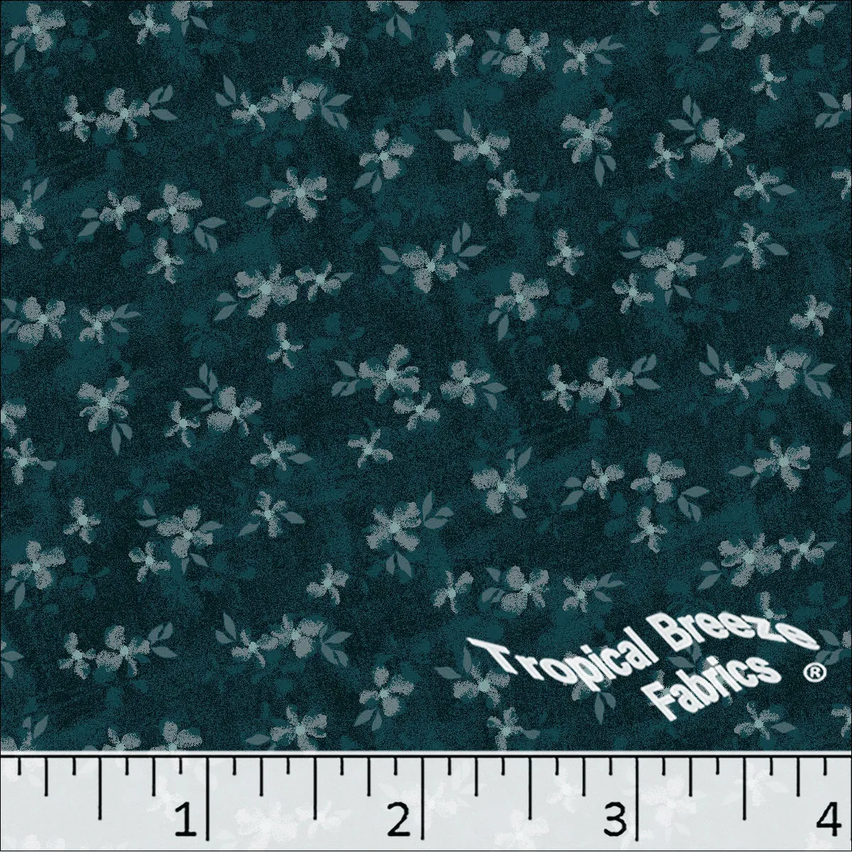 Floral Print Poly Cotton Fabric 5751