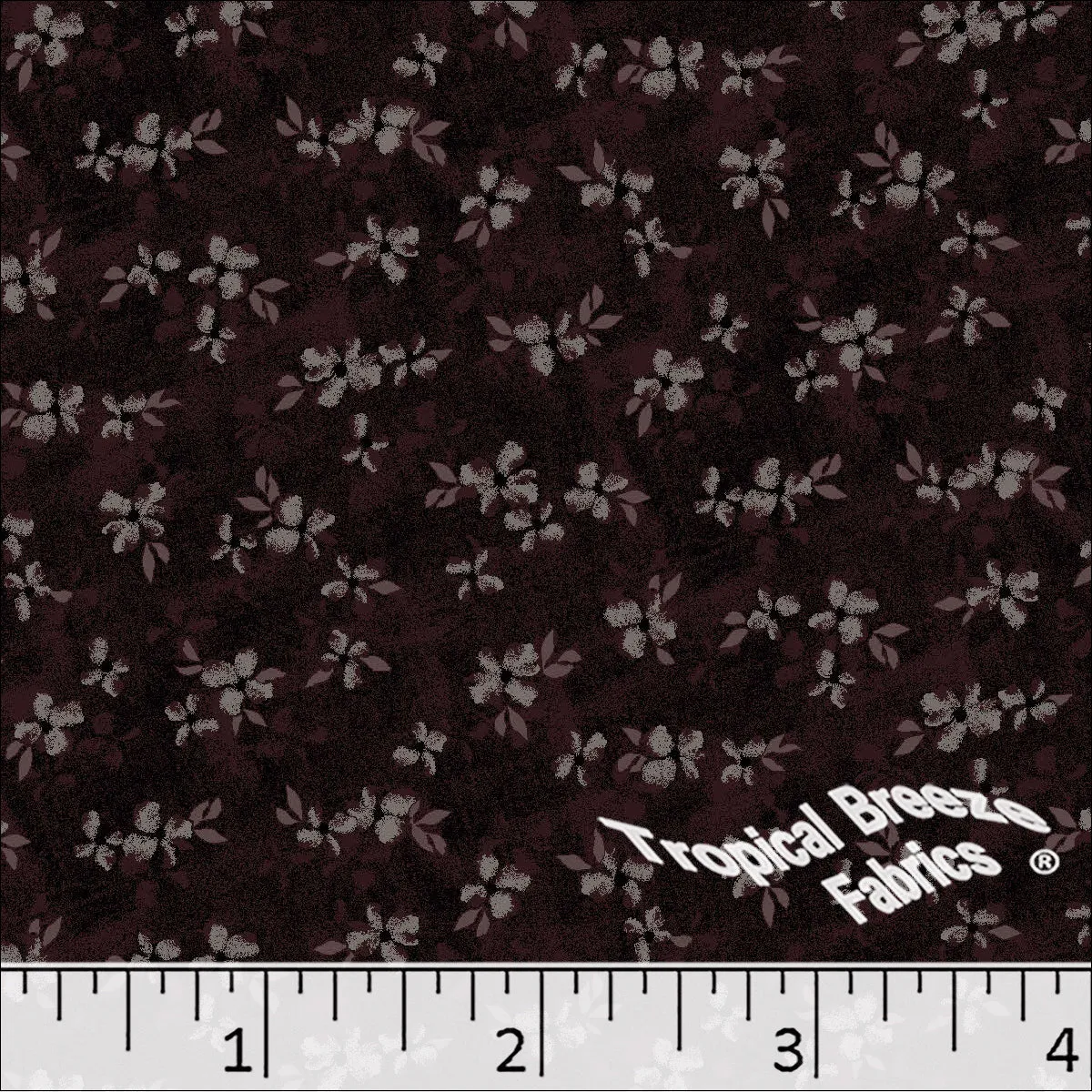 Floral Print Poly Cotton Fabric 5751