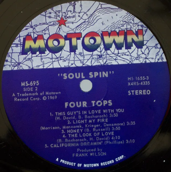 Four Tops - Soul Spin - LP