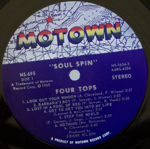 Four Tops - Soul Spin - LP
