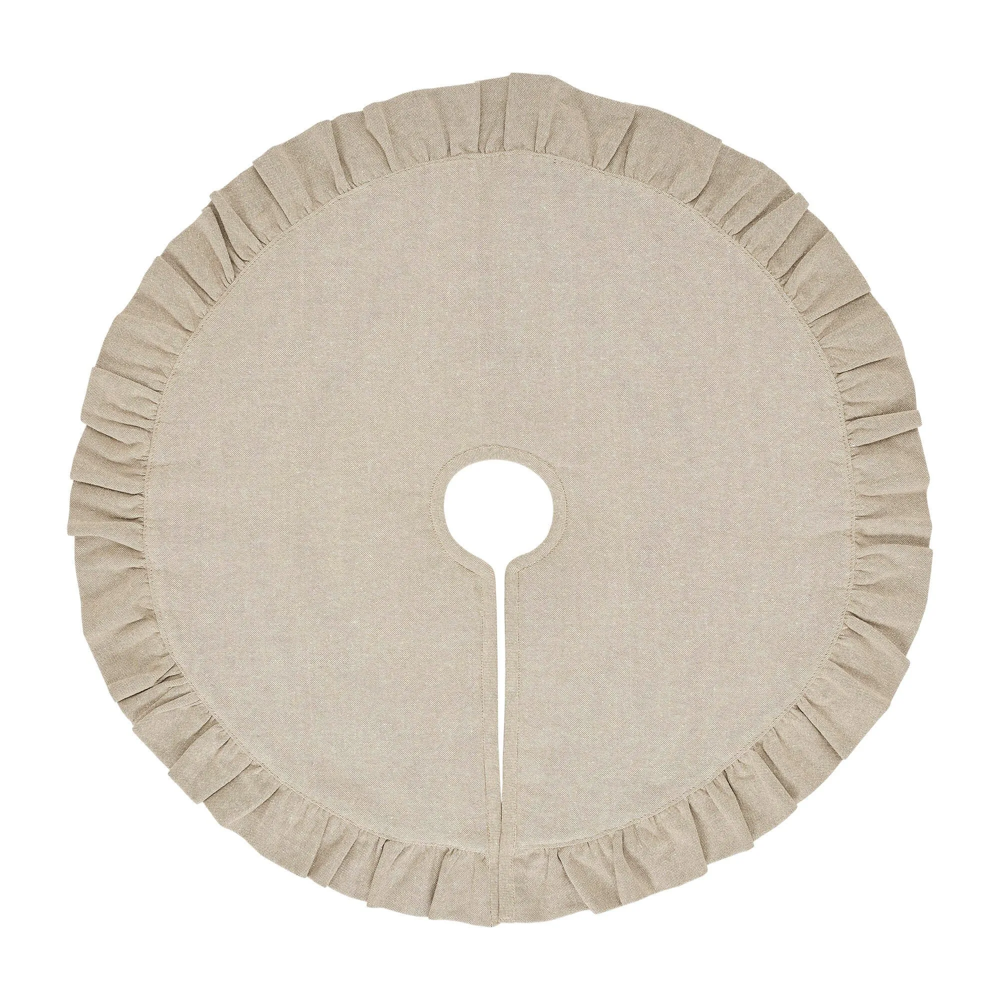 Grace Grain Sack Stripe Tree Skirt 24"