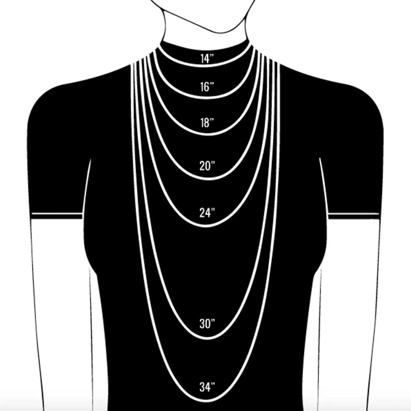 Heavy Paperclip Layering Necklace - 16" Choker