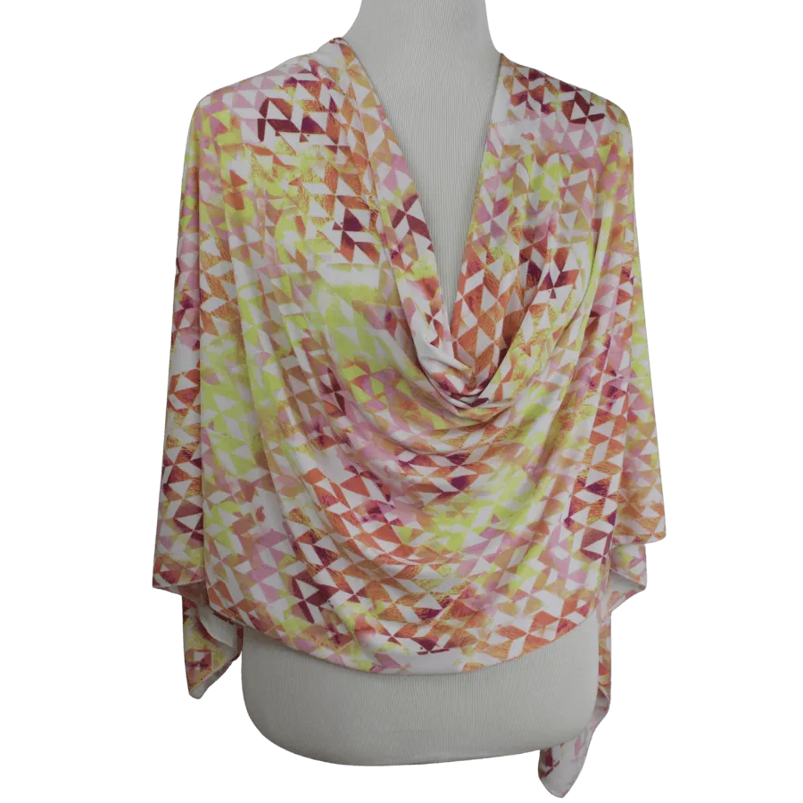 Hello Sunshine Patterned Jersey Hijab  Smooth Patterned Jersey Hijab  - Soft & Cool "Zibde Feel"- NEW