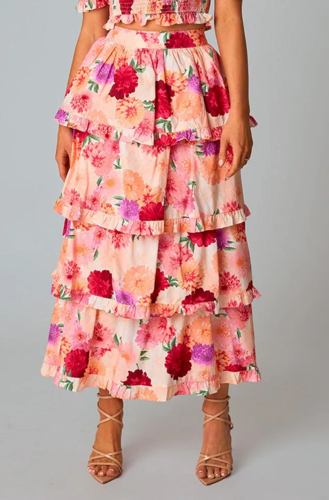 In Good Grace Skirt - Pink