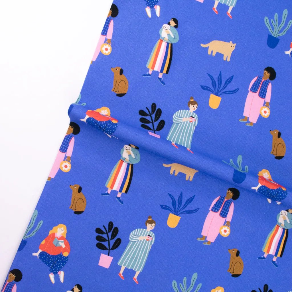 Jennifer Bouron - Cotton Viscose Twill - Cat People
