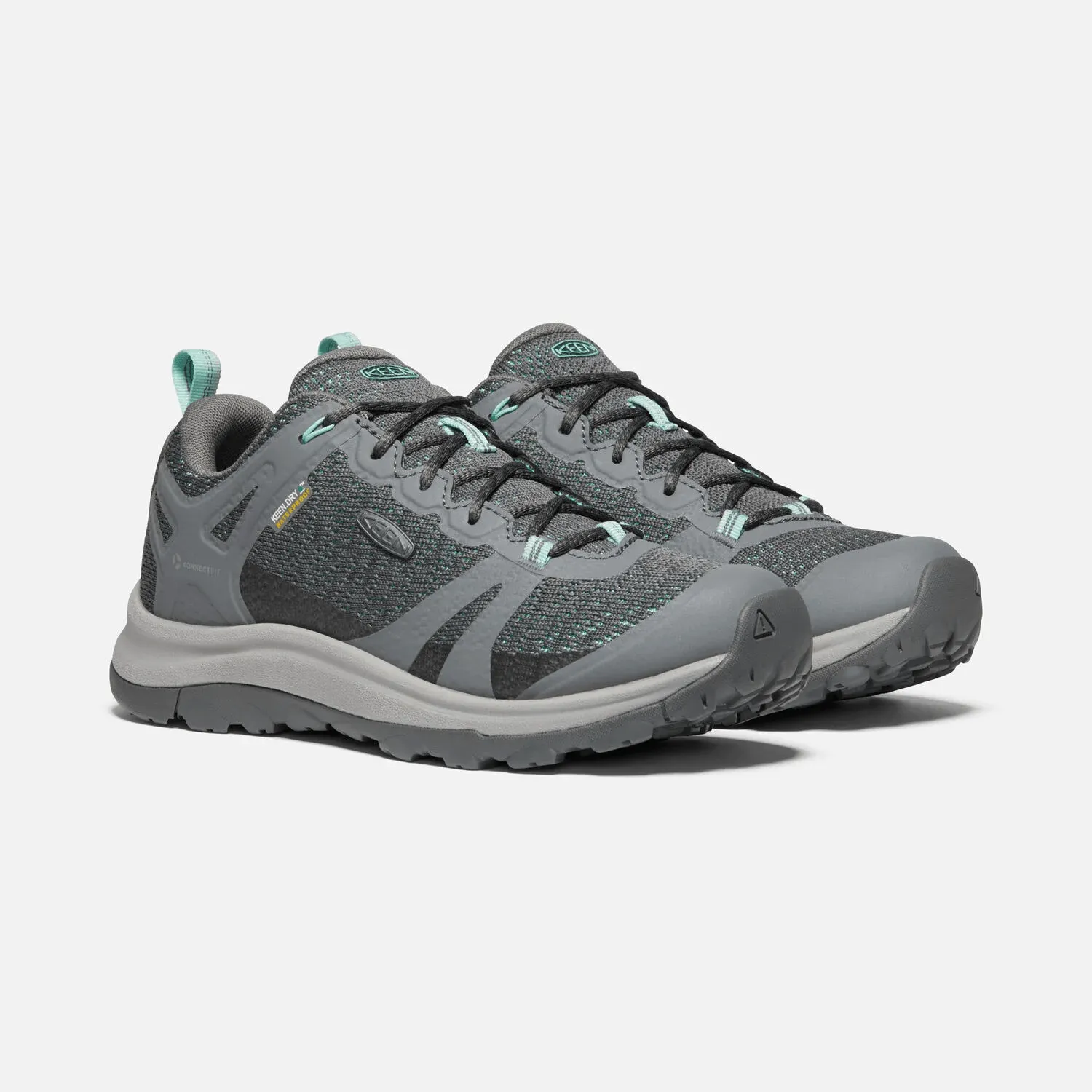 Keen Women's Terradora II Waterproof Shoes- Steel Grey/ Ocean Wave