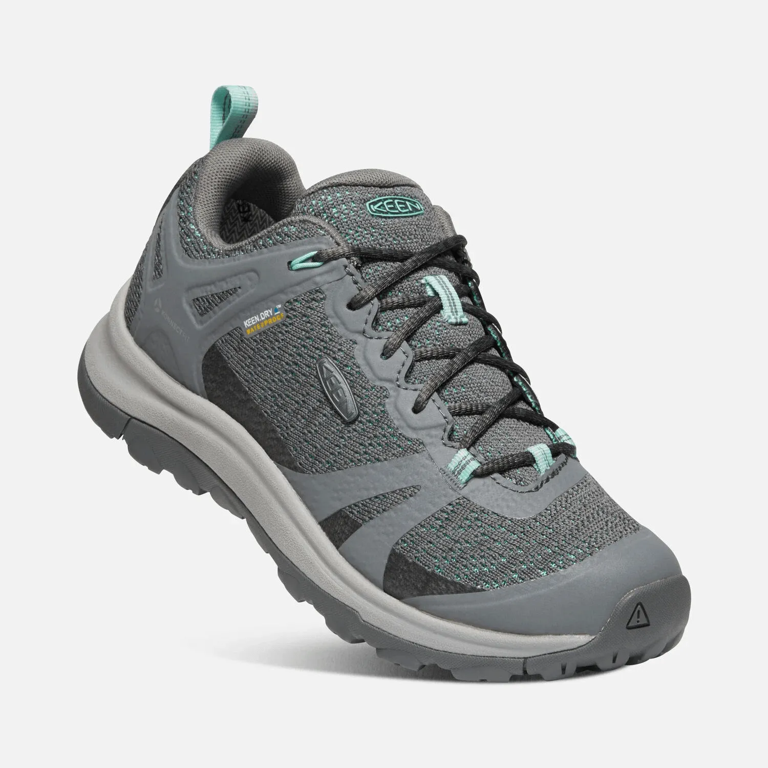 Keen Women's Terradora II Waterproof Shoes- Steel Grey/ Ocean Wave