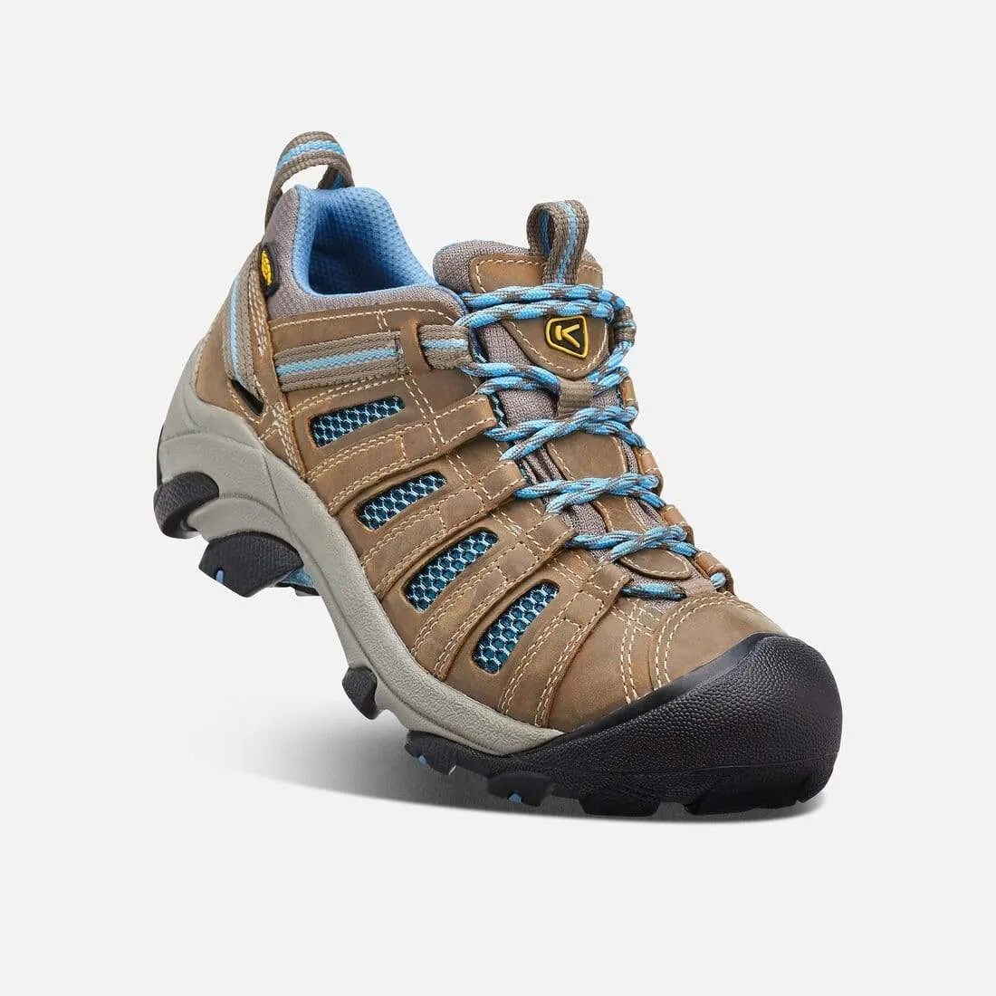Keen Women's Voyageur Hiking Shoes- Brindle/ Alaskan Blue