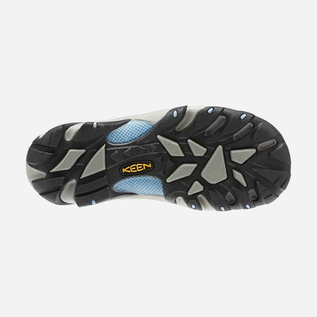 Keen Women's Voyageur Hiking Shoes- Brindle/ Alaskan Blue