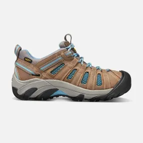 Keen Women's Voyageur Hiking Shoes- Brindle/ Alaskan Blue