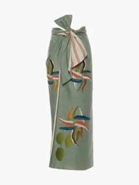 Loulou Linen Skirt