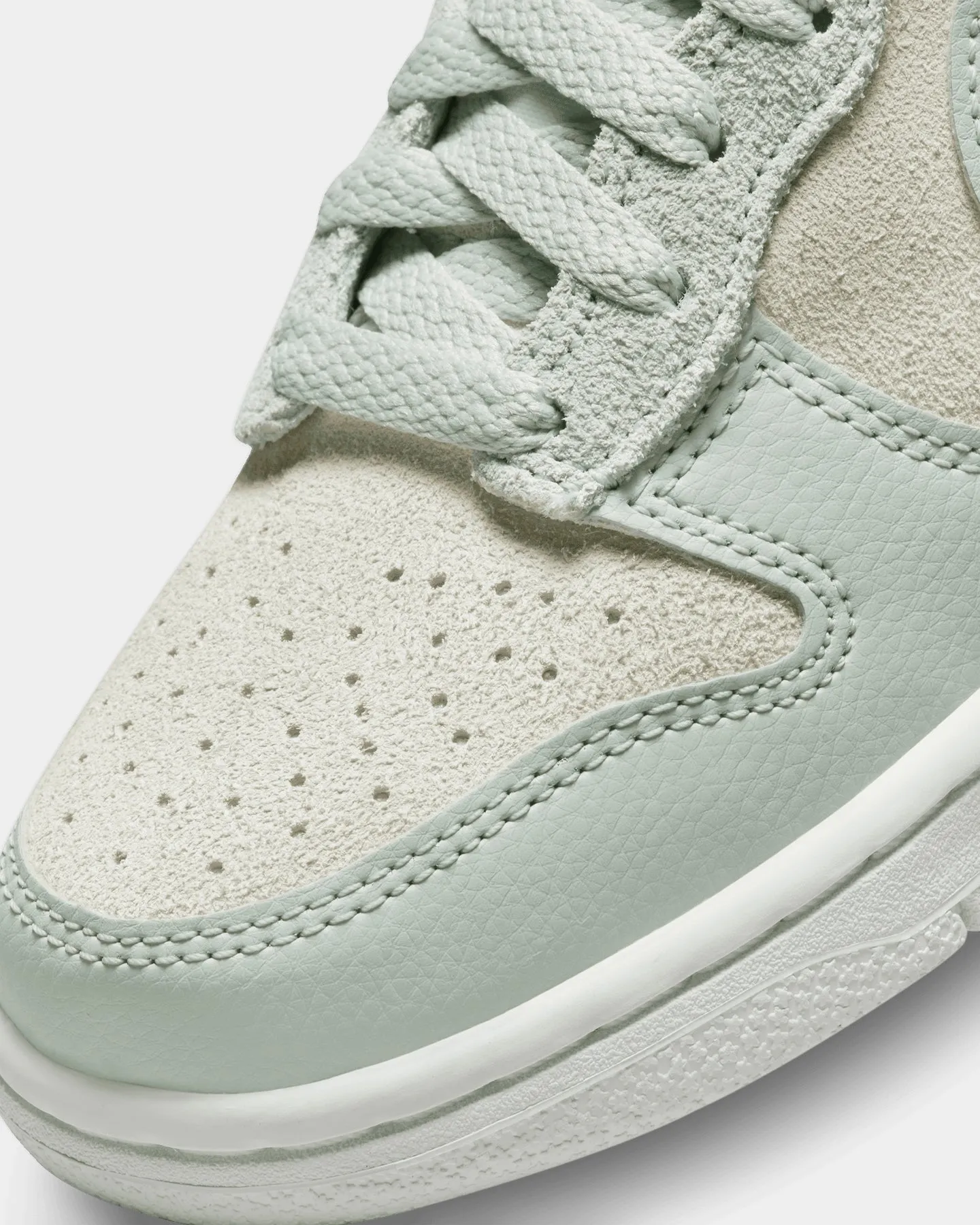 Nike Kids' Dunk High SE (GS) 'Plaid' Summit White/Light Green
