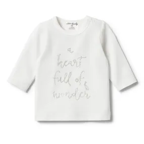 ORGANIC HEART FULL OF WONDER LONG SLEEVE TOP