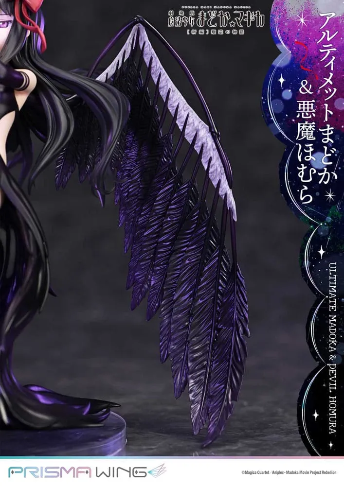 Puella Magi Madoka Magica The Movie Rebellion Prisma Wing PVC Statue 1/7 Ultimate Madoka & Devil Homura 43 Cm