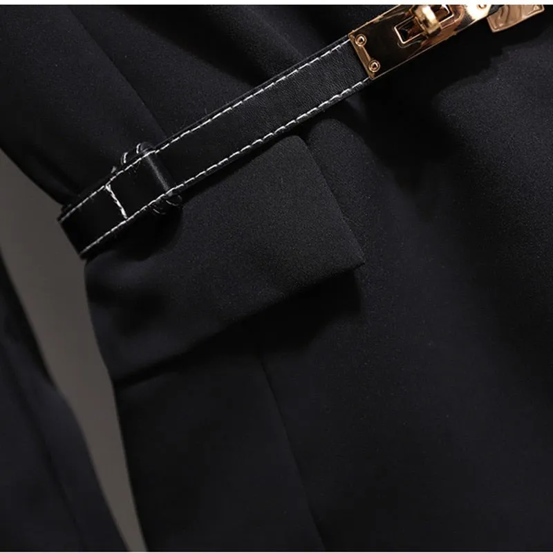 Runway  Long Dress Elegant Pleated Dress