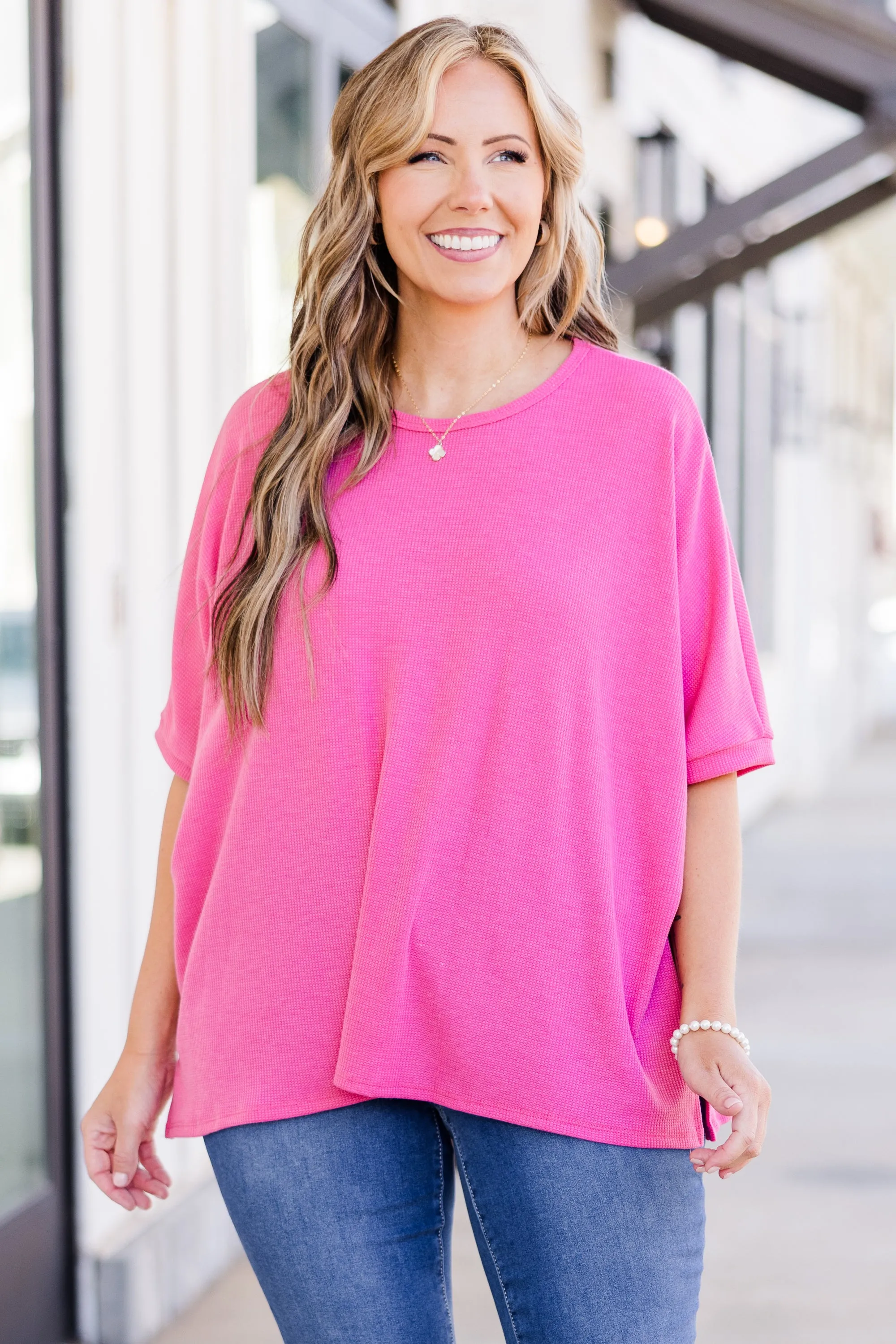 Serene Breeze Top, Pink