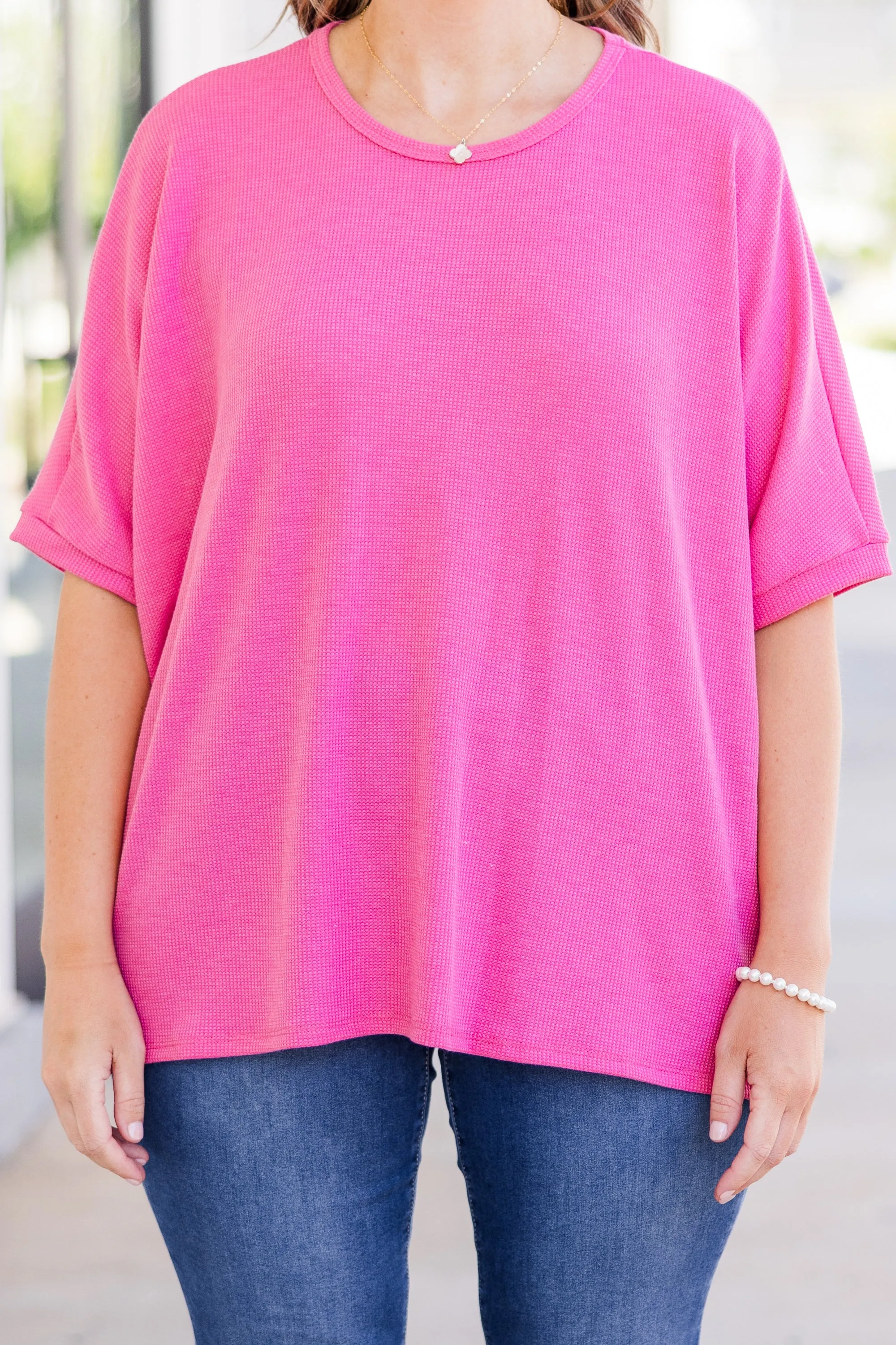 Serene Breeze Top, Pink