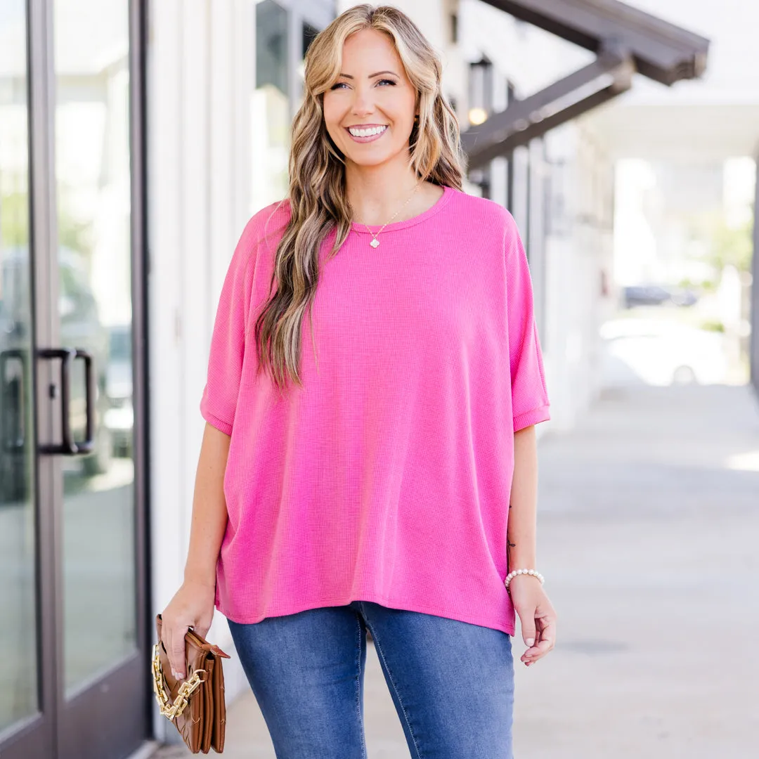 Serene Breeze Top, Pink