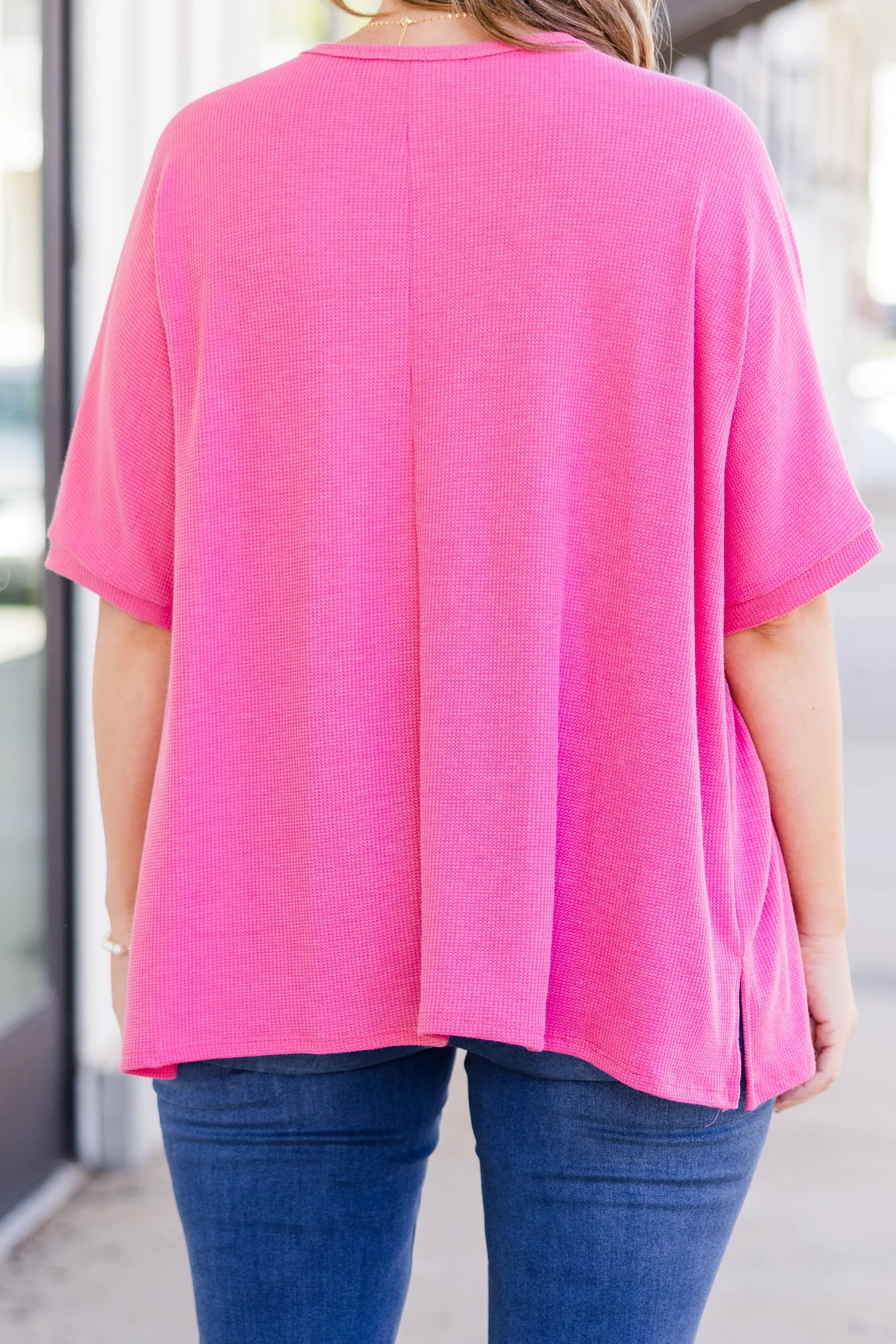 Serene Breeze Top, Pink