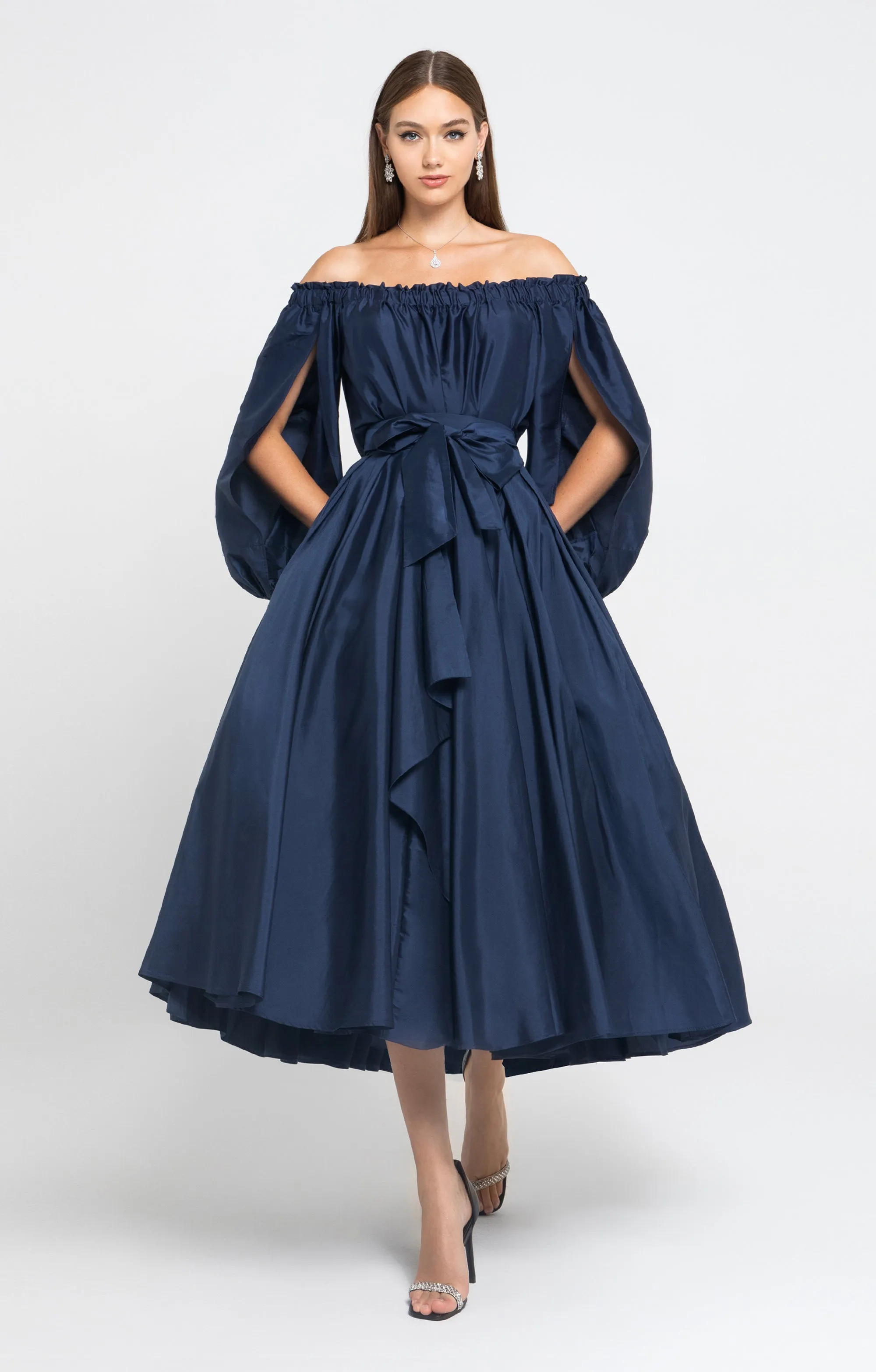 Silk set "Grace" midi