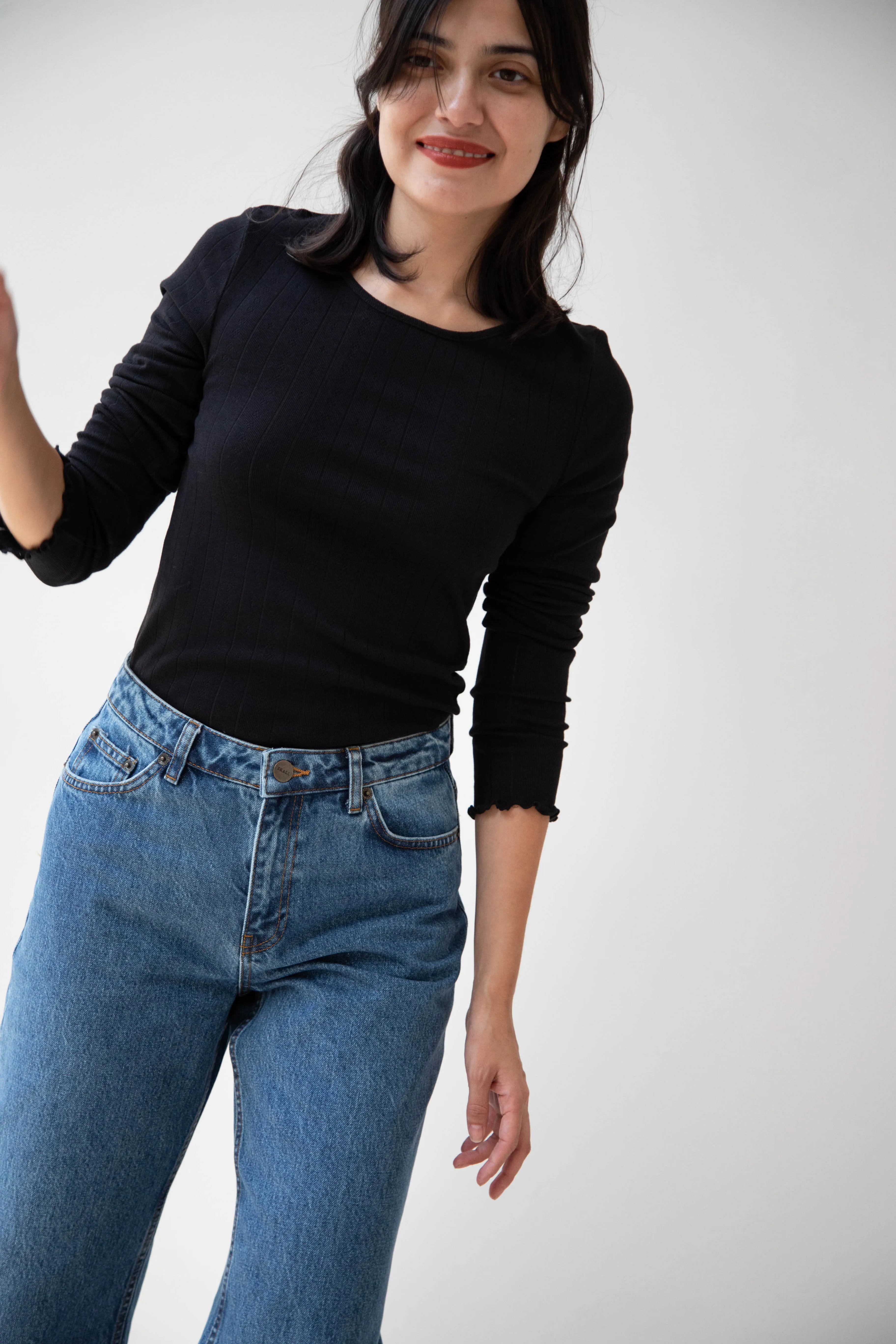 Skall | Edie Blouse in Black