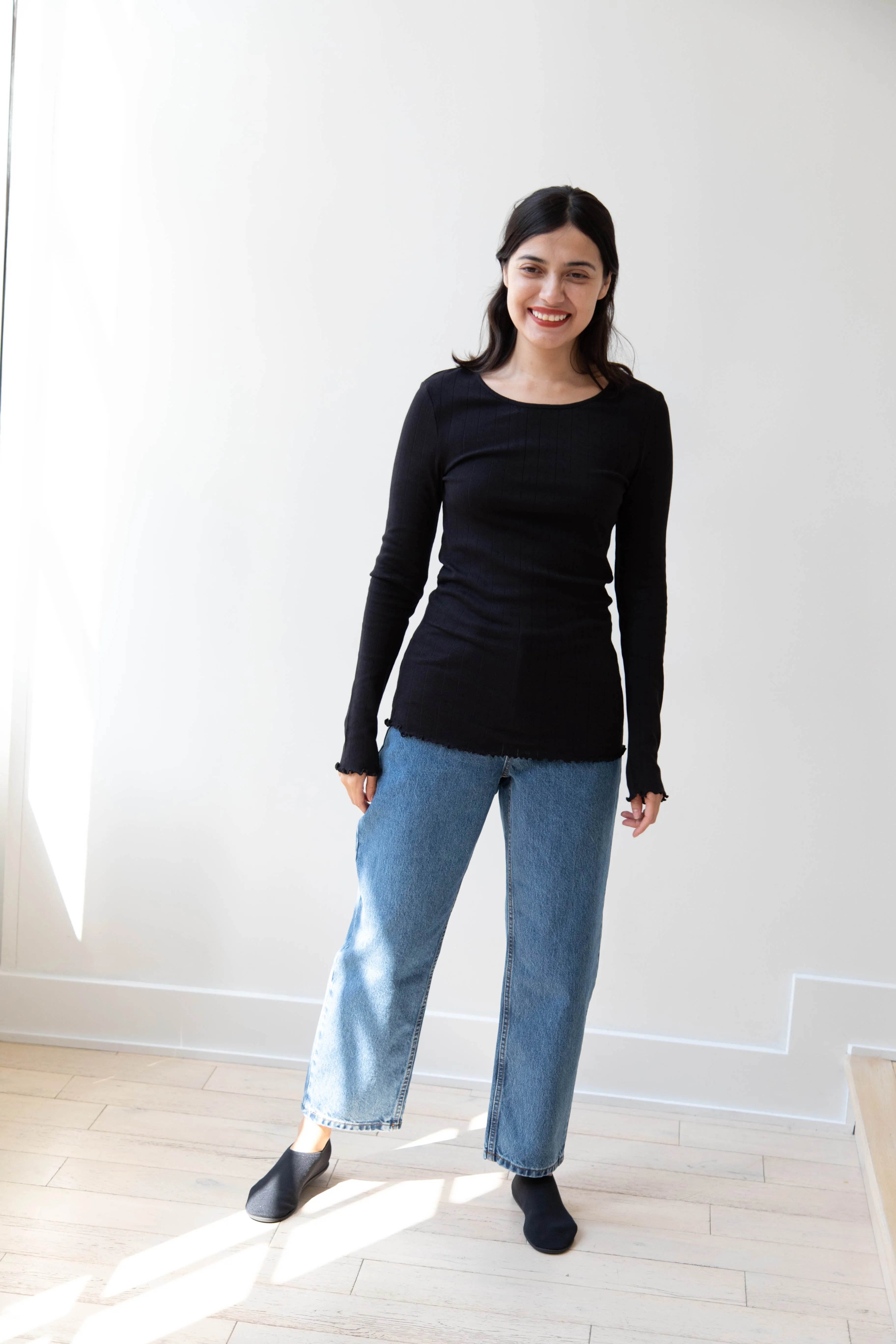 Skall | Edie Blouse in Black