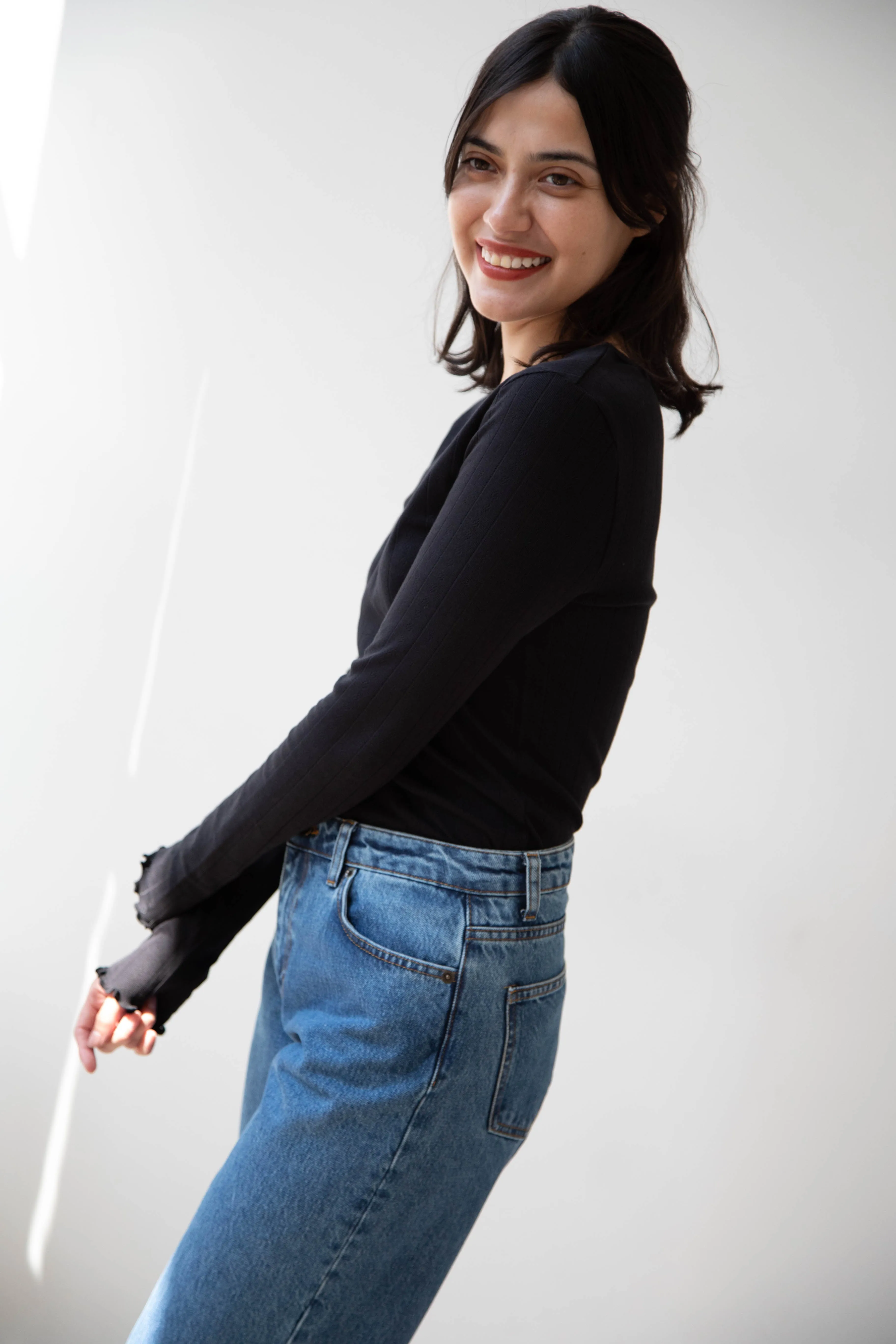 Skall | Edie Blouse in Black