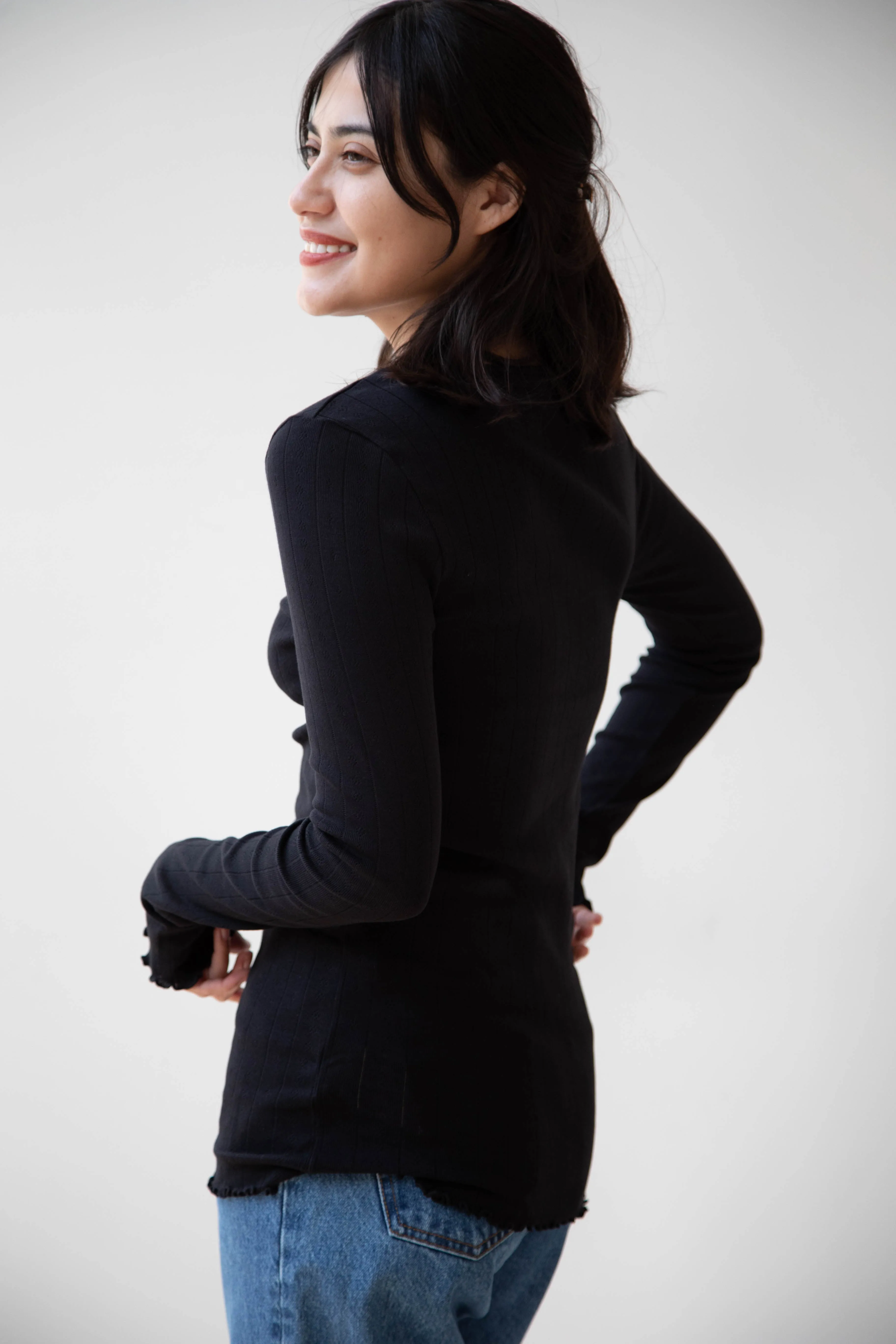 Skall | Edie Blouse in Black