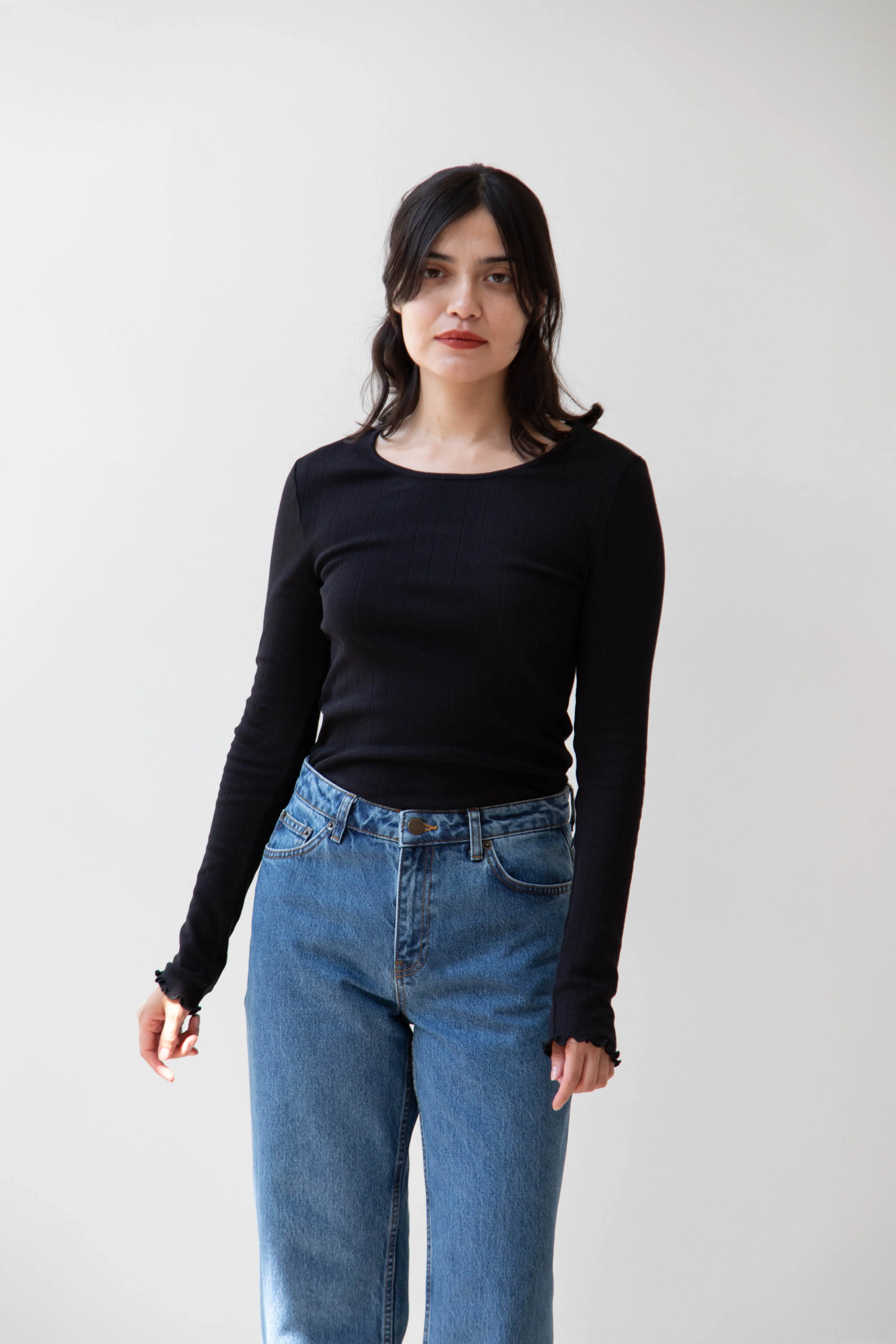 Skall | Edie Blouse in Black