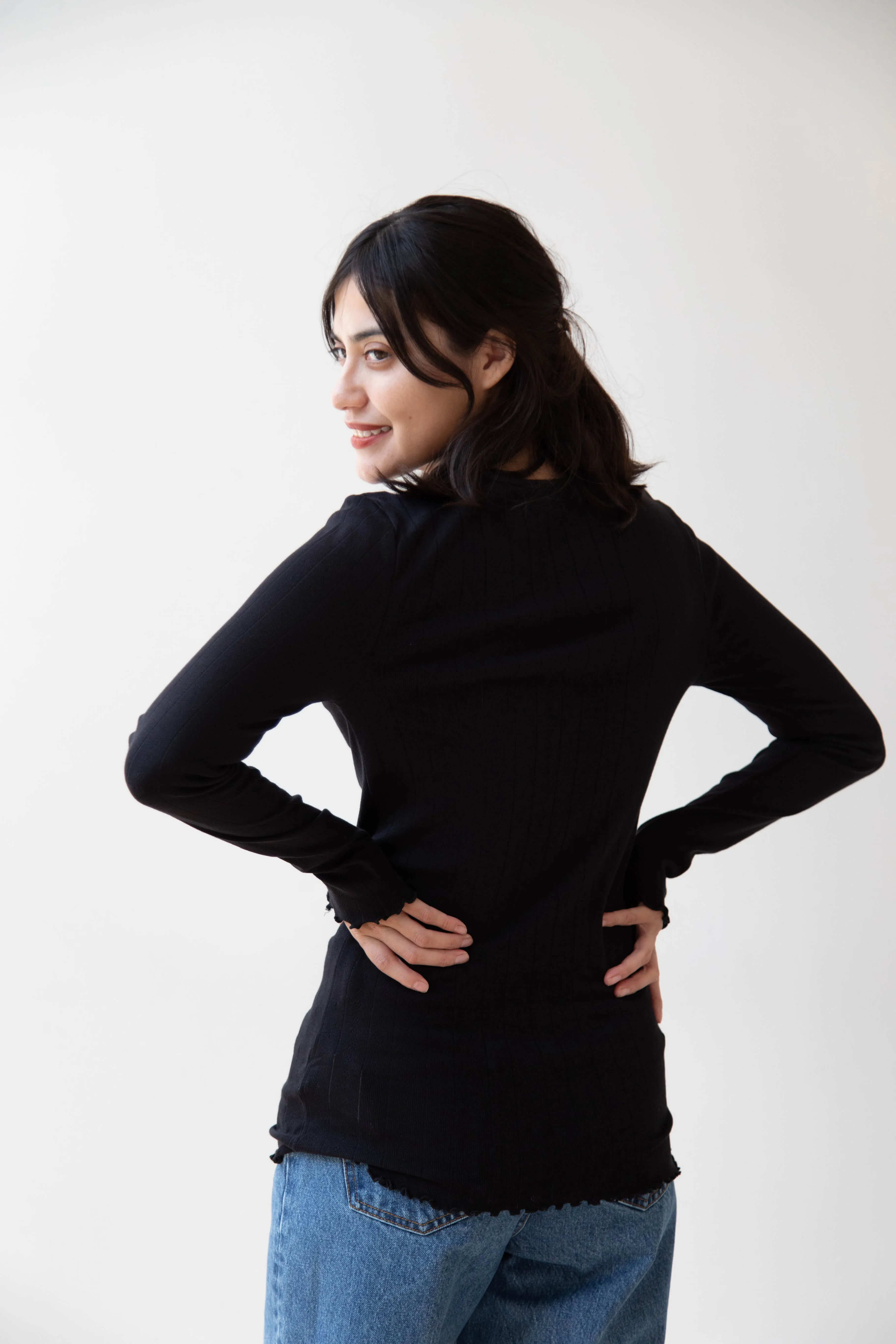 Skall | Edie Blouse in Black